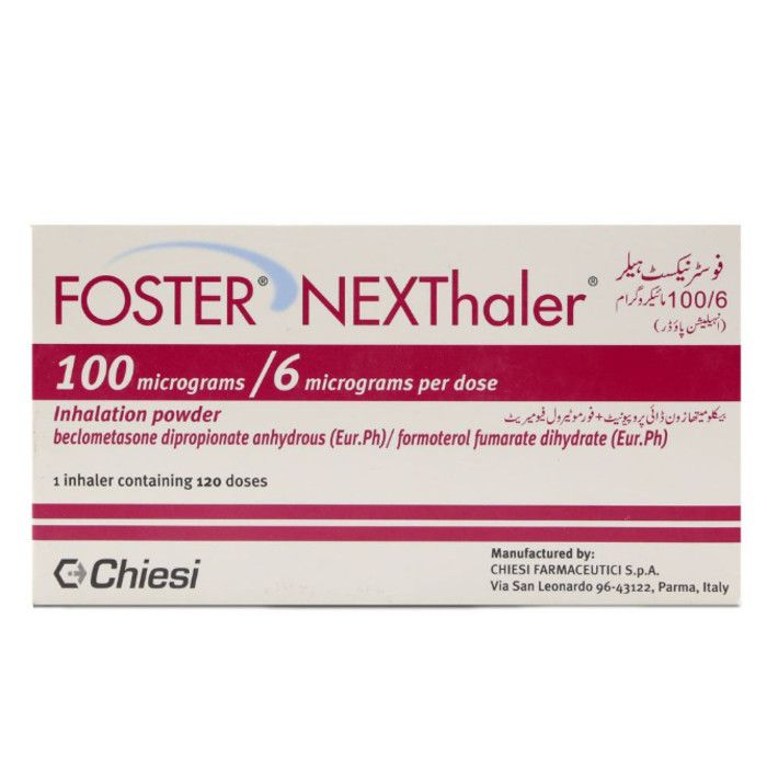 Foster Nexthaler 100mcg Inhalation Powder