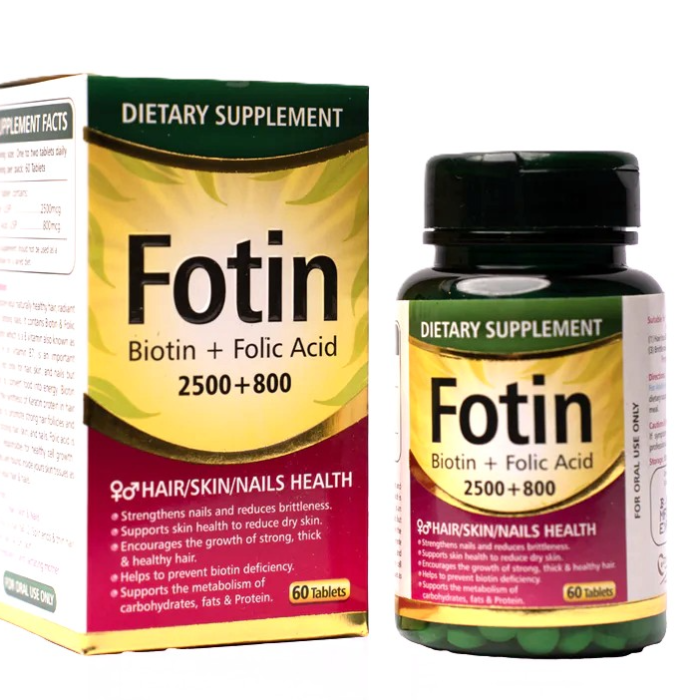 Fotin 2500mcg/800mcg Tablets (60s)