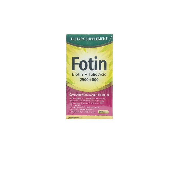 Fotin 2500mcg 800mcg Tablets 60s
