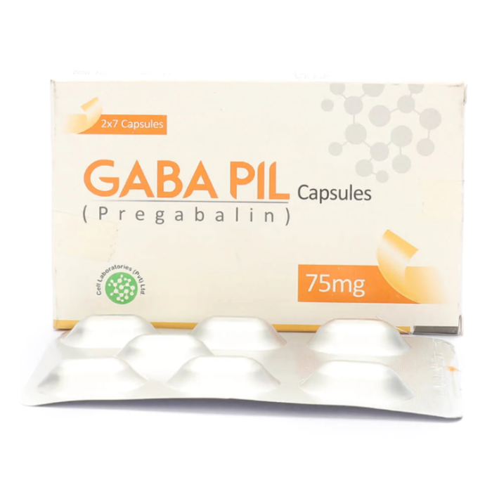 Gabapil 75mg Capsules (14s)
