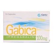Gabica 100mg Capsules