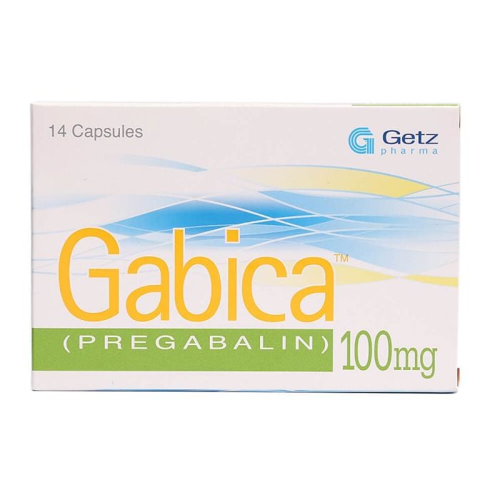 Gabica 100mg Capsules