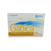 Gabica 25mg Capsules