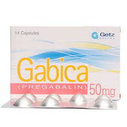 Gabica 50mg Capsules