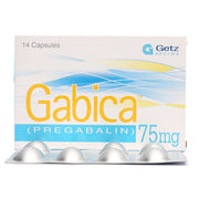 Gabica 75mg Capsules