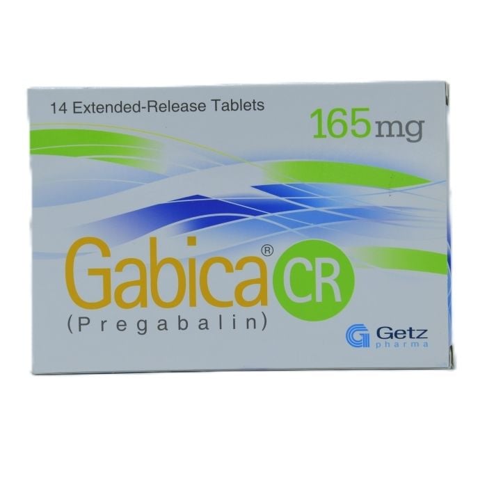 Gabica Cr 165mg Tabs 14s