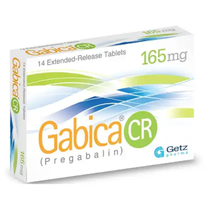 Gabica CR 165mg Tablets (14s)