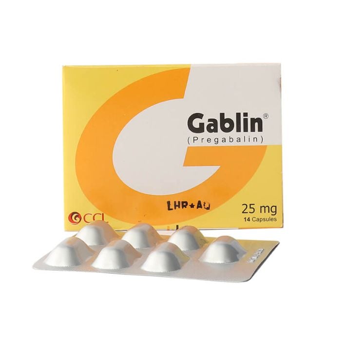 Gablin 25mg Capsules