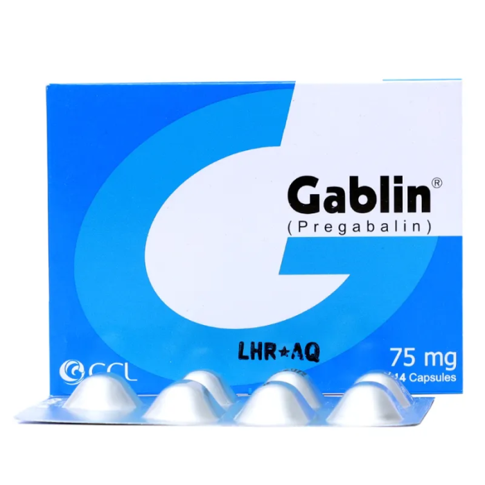 Gablin 75mg Capsules