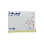 Gabolest 50mg Capsules 14s