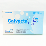 Galvecta Plus 50mg/1000mg Tablets (14s)