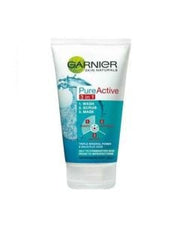 Garnier Pure Active 3 In 1 Face Wash 100ml