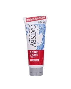 Gatsby Face Wash 120gm Acne Care Foam