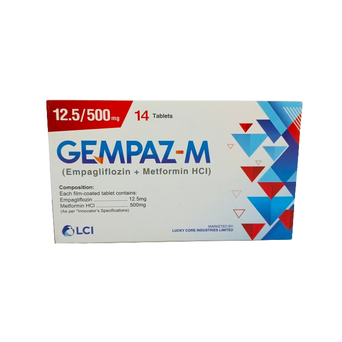 Gempaz M 12.5 500mg Tablets