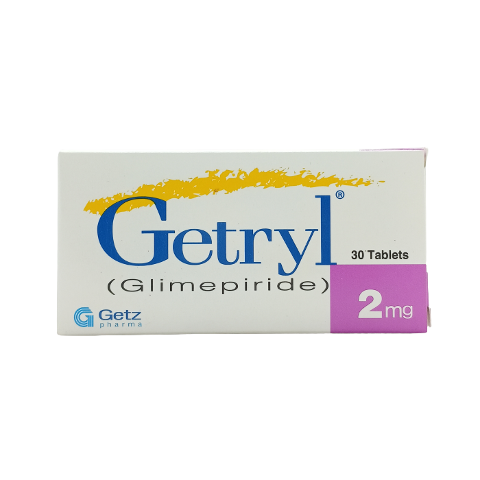 Getryl 2mg Tablets 30s