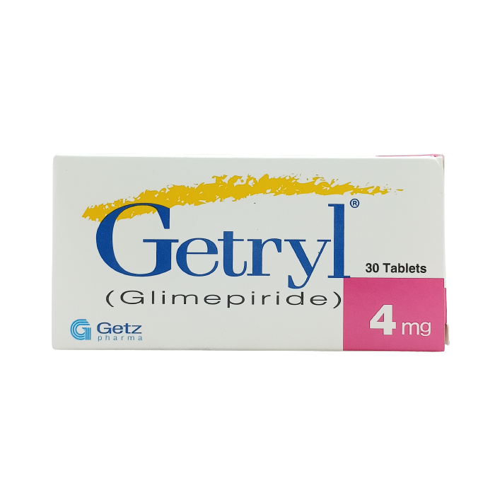 Getryl 4mg Tablets 30s