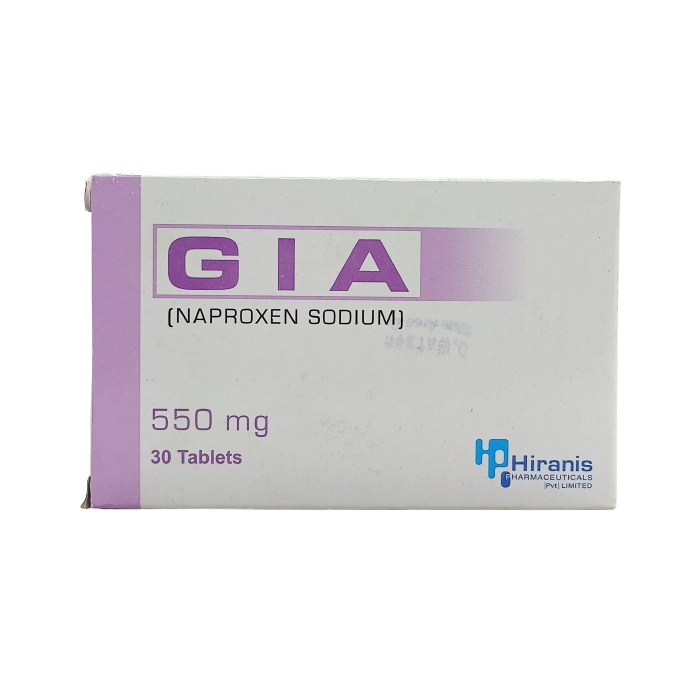Gia 550mg Tablets.