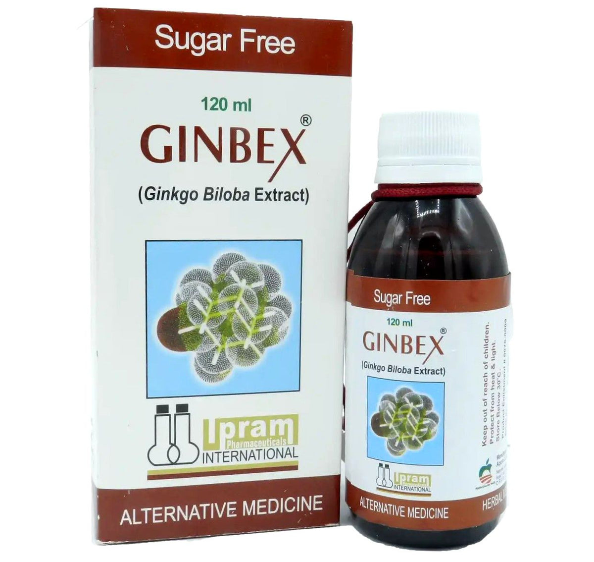 Ginbex 120ml Syrup