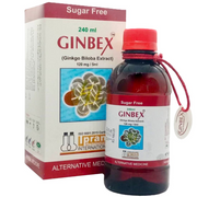 Ginbex 240ml Syrup