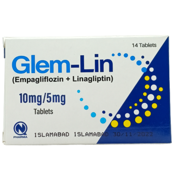 Glem Lin 10mg/5mg Tablets (14s)
