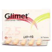 Glimet 2.5mg Tablets