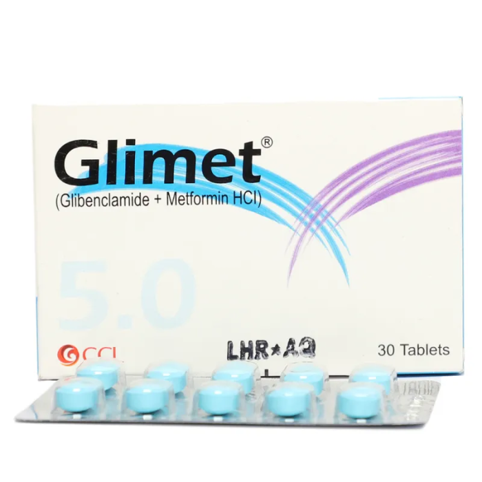 Glimet 5mg Tablets