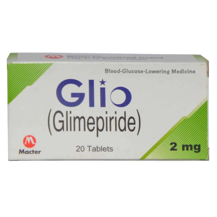 Glio 2mg Tablets