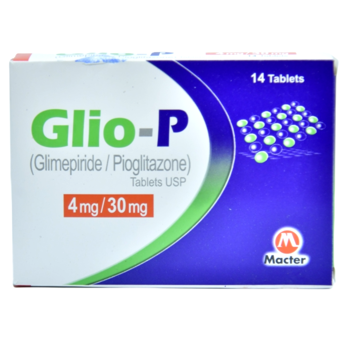 Glio-P 4mg/30mg Tablets (14s)