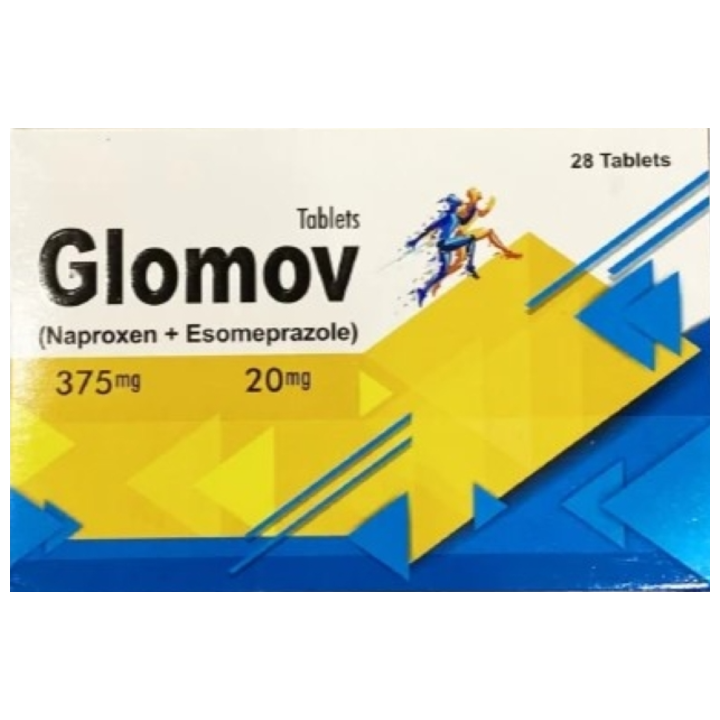 Glomov 375mg/20mg Tablets (28s)