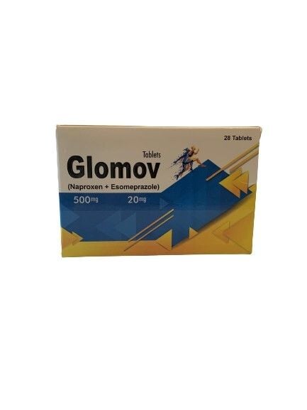 Glomov 500mg/20mg Tablets (28s)