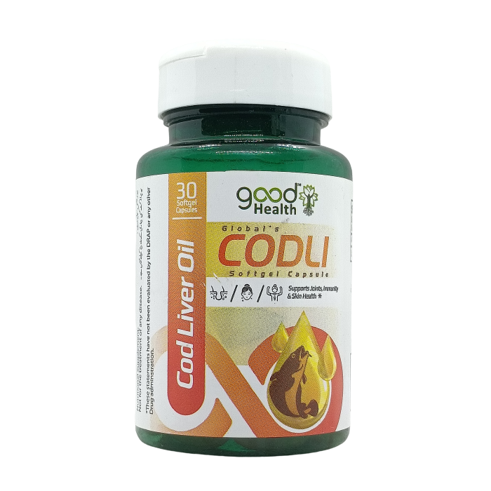 Good Health Codli Cod Liver Oil 30s Glb