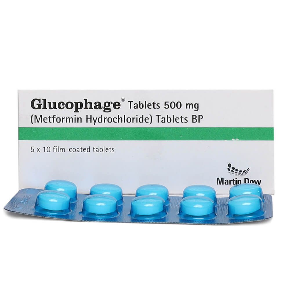 Glucophage 500mg Tablets (50s)