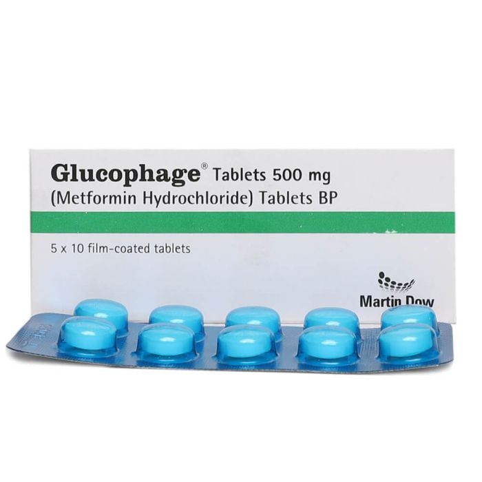 Glucophage 500mg Tablets