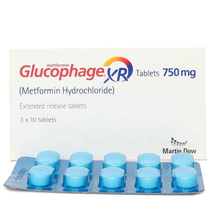 Glucophage Xr 750mg Tablets