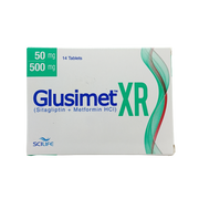 Glusimet Xr 500mg Tablets