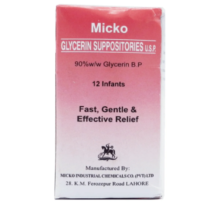 Glycerin Suppository Adult