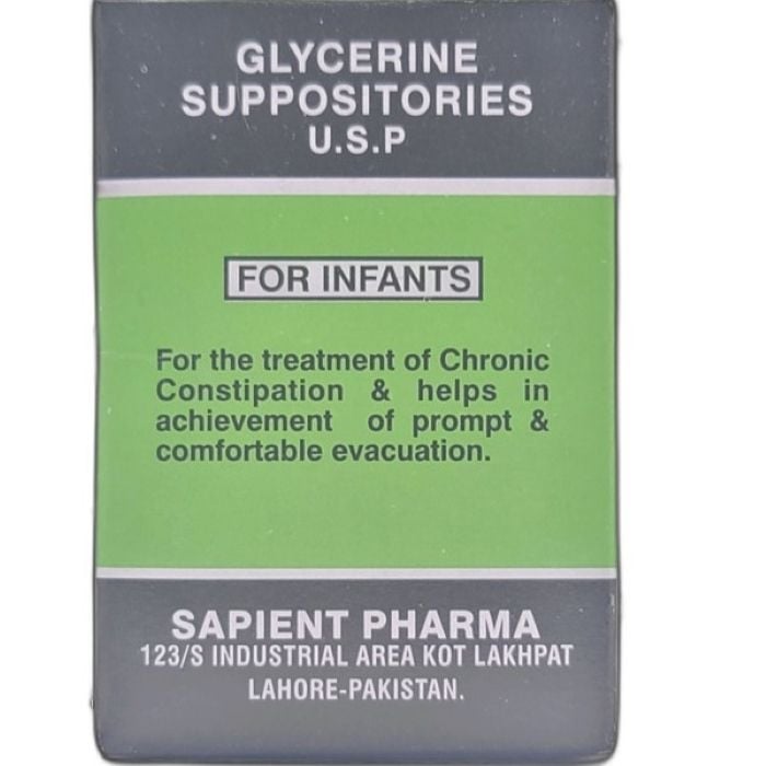 Glycerin Supp Child