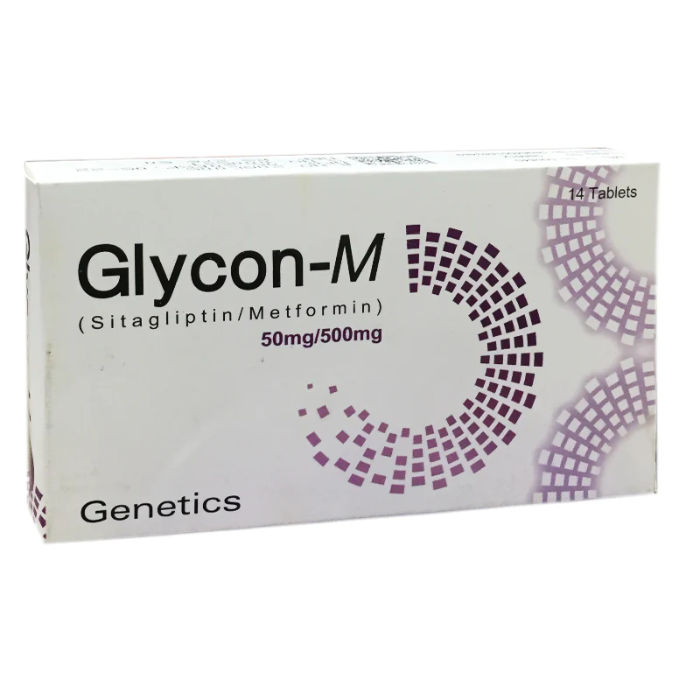 Glycon M 50mg/500mg Tablets (14s)