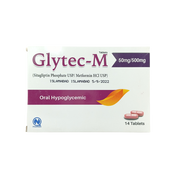 Glytec M 50mg 500mg Tablets