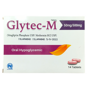 Glytec M 50mg/500mg Tablets (14s)
