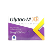 Glytec M Xr  50mg 1000mg Tablets