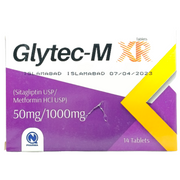 Glytec M XR 50mg/1000mg Tablets (14s)