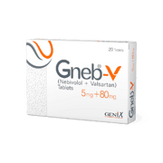 Gneb v 5mg 80mg tabs 20s