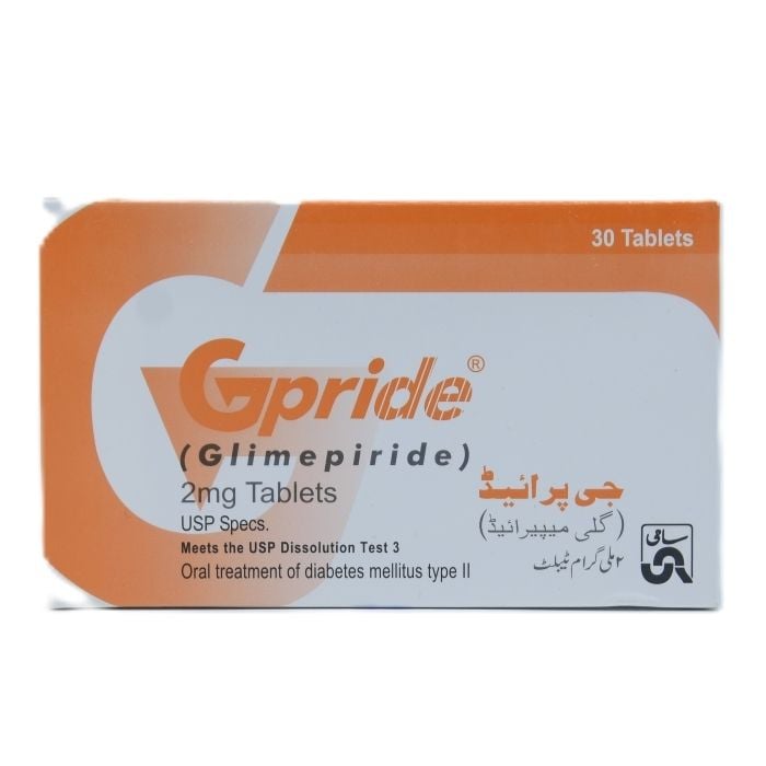 Gpride 2mg Tab 30s
