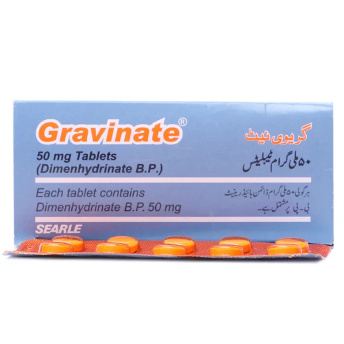 Gravinate 50mg Tablets (10s)