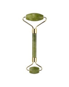 Green jade roller massager