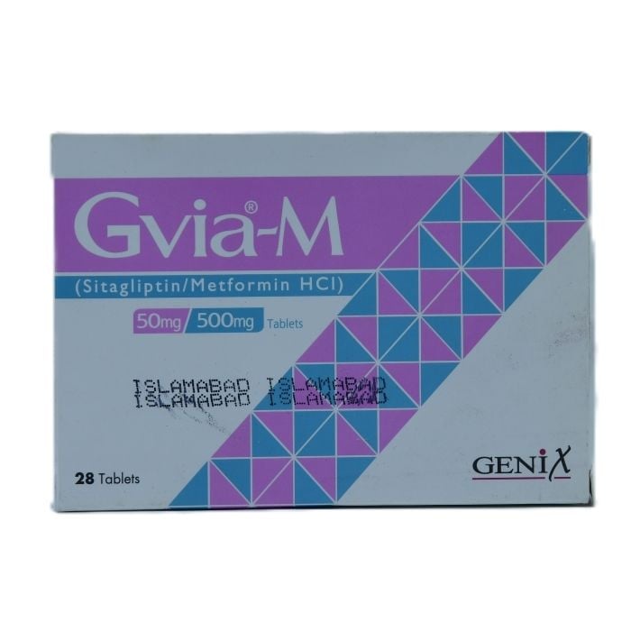 Gvia M 50mg 500mg Tablets 28s