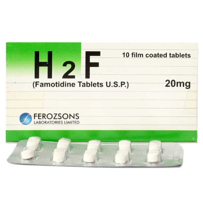H2F 20mg Tablets (10s)