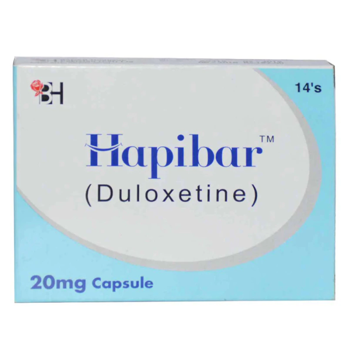 Hapibar 20mg Capsules