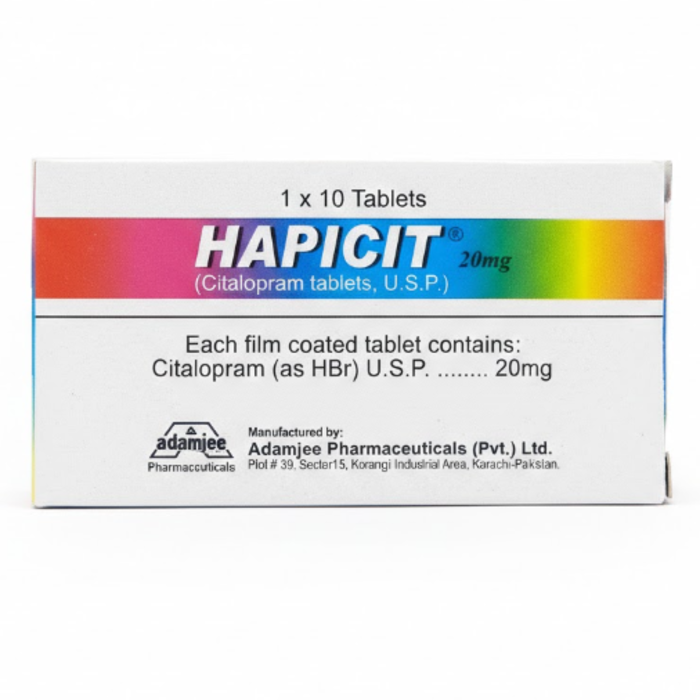 Hapicit 20mg Tablets (10s)